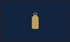 Animated water bottle icon