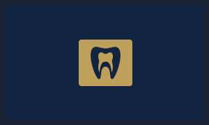 Animated tooth on a screen icon