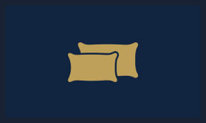 Animated two pillows icon